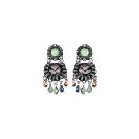 Earrings Ayala Bar Woman Eucalyptus in Metal Alloy Cristallo C2298